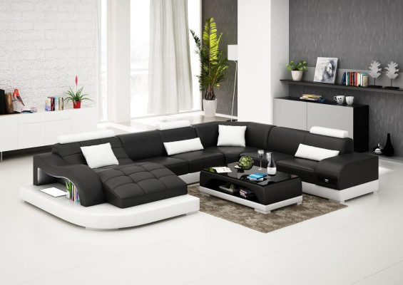 Sofa Living landscape U-shape Corner sofa Couch Suite Upholstery Big xxl Sofas Couches