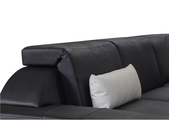 Designer Sofa Couch Corner sofa with Stool Upholstery Suite Living landscape U-shape