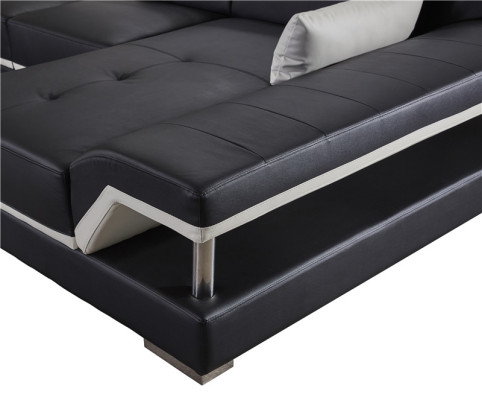 Designer Sofa Couch Corner sofa with Stool Upholstery Suite Living landscape U-shape
