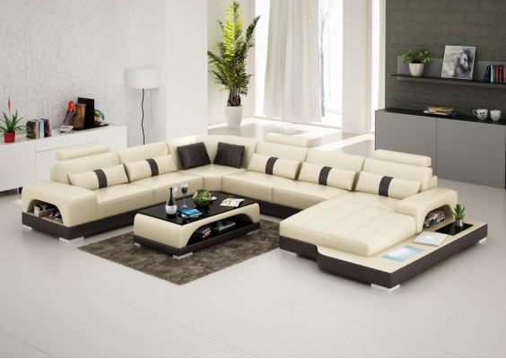 Couch Suite Upholstery Big xxl Sofas Couches Sofa Living landscape U-shape Corner sofa