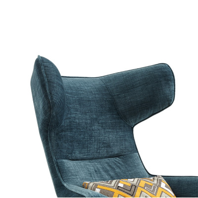 Armchair Club Lounge Designer TV Sofa Chair Chairs Upholstery Seat Furniture Recliner