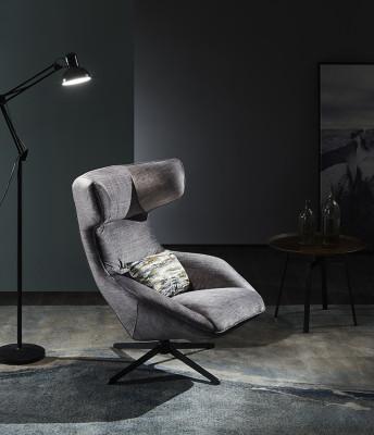 Lounge Ears Armchair Club Designer Furniture TV Sofa Chair Chairs Upholstery Seat