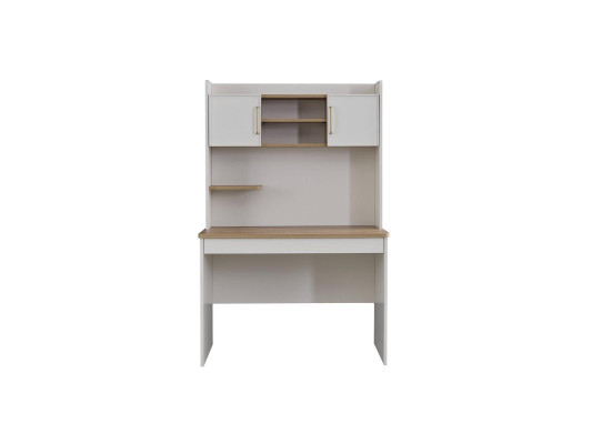 Desk Computer desk Childrens room Shelves Table Wood White Modern
