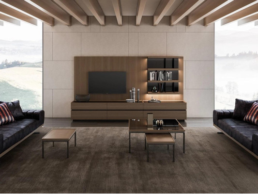 Wooden furniture Living room Luxury Wall unit Modern Design Furnishings new