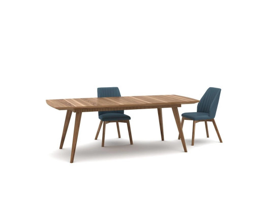 Dining room Complete 5-piece Dining table Design 4x Chairs Dining set Luxury Furniture