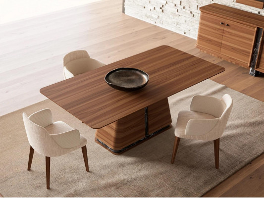 Dining room Furniture Luxury Dining table Modern Design Wood Table new Furnishings