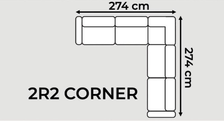 Fabric sofa Luxury Fabric Corner suite Living room Corner sofa Sofas L-shape Sofa Corner