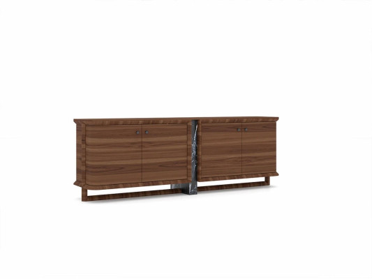 Luxury Dining set Complete 10-piece Dining table Design Sideboard Dining room 2x Wardrobe