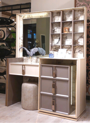 Design Dressing table Luxury Bedroom Furnishings with Mirror Modern Furniture