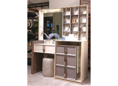 Design Dressing table Luxury Bedroom Furnishings with Mirror Modern Furniture
