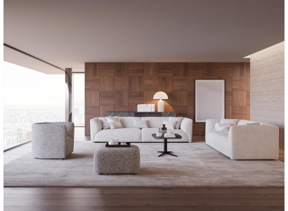 Upholstered furniture Living room Four-seater Sofa Couch Three-seater Furnishings Armchair new