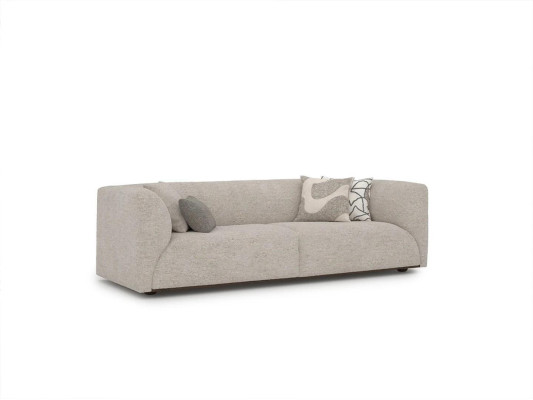Luxury sofa set 3-piece armchair 2x sofa couch three-seater living room furnishings