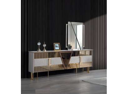 Modern Sideboard Dining room Furniture luxury Furnishings new Mirror