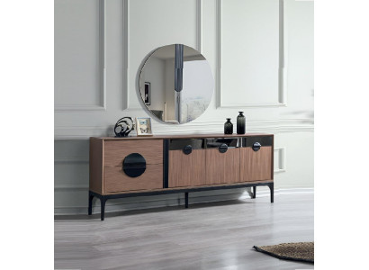 Modern Sideboard with Mirror Dining room Furniture Luxury Complete new