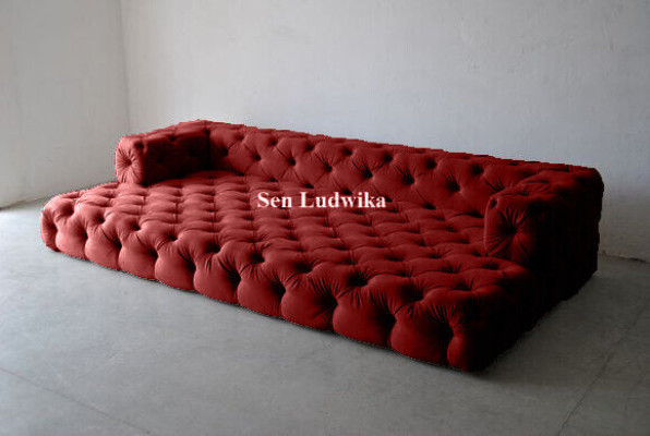 Design Chesterfield Sofa set Big xxl Sofa 5-Seater Couch Upholstery Sofas