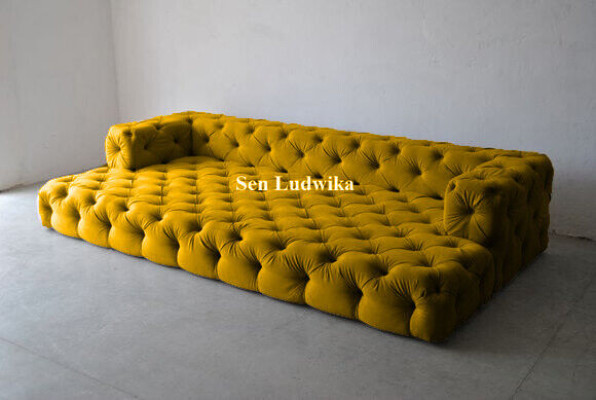 Design Chesterfield Sofa set Big xxl Sofa 5-Seater Couch Upholstery Sofas