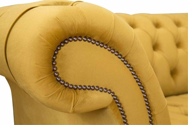 Chesterfield 3 Seater Designer Sofa Couch Upholstery Sofas Couches Fabric