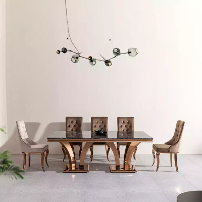 Luxury Dining table Modern Dining room Dining tables Tables Design Metal Table