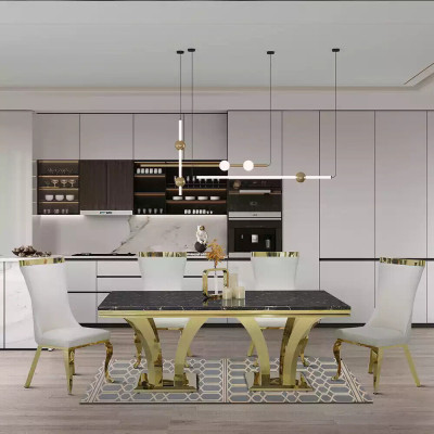 Luxury Dining table Modern Dining room Dining tables Tables Design Metal Table
