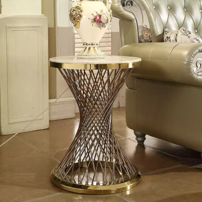 Coffee table Round Side table Designer Table Living room table stainless steel