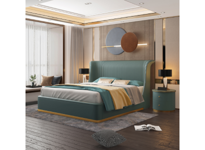 Designer Bed Bedroom Beds Furnishings Hotel Luxury Upholstery new