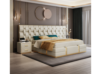 Bed Upholstery Design Luxury Double Beds Sleep Room Hotel Bed new