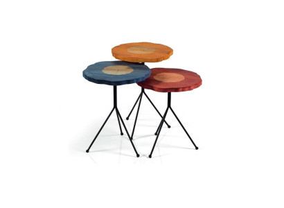 Set 3x Side table Designer Coffee table luxurious Living room Table Table