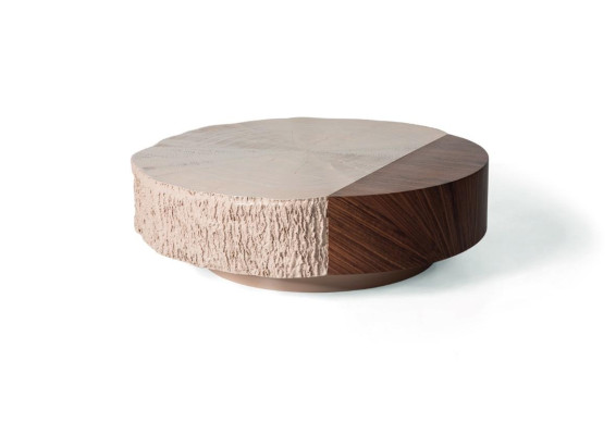 Luxury Coffee table modern Furniture for Living room Design Round shape Wood