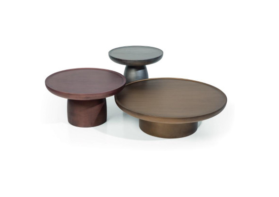 Designer Coffee table Set 3x Living room Wood Modern Luxury Furniture Tables