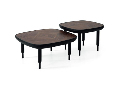 Designer Coffee table Set 2x Coffee tables Living room Wood Furniture Table 2pcs