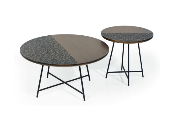 Coffee table Modern Side table Designer Living room table Brown Table