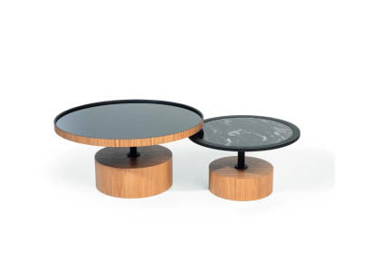 Coffee tables 2x new Table Luxury Glass Tables Consoles Design Furniture Set
