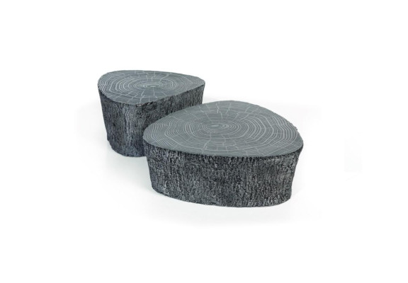 Coffee tables Table Luxury Wood Tables Consoles Design Furniture Set 2pcs