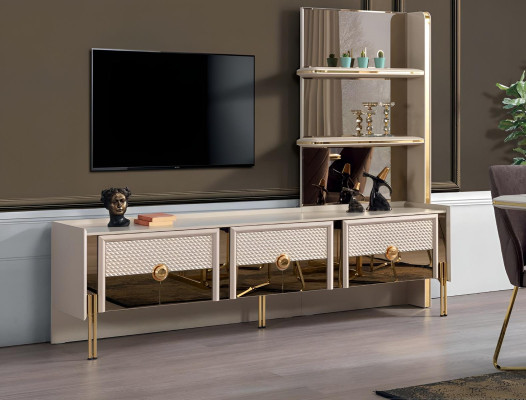 Wall unit TV Lowboard Sideboard Designer Furniture Modern Living room