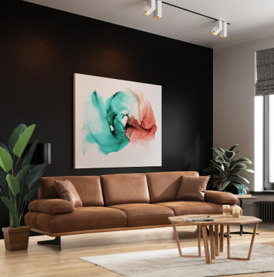 Four Seater Sofa Couch Modern Design Fabric Luxury Living room Upholstery Sofa