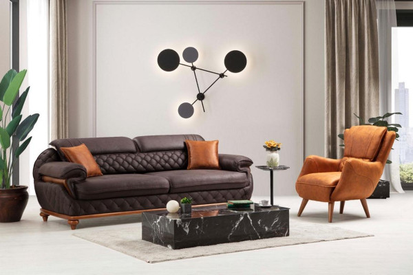 Armchair Design Couch Luxury Living room Upholstery Seater Modern new Furniture