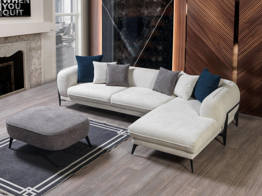 Living room Corner sofa L-shape Upholstered Sofas Luxury Modern Furniture Sofa Couch