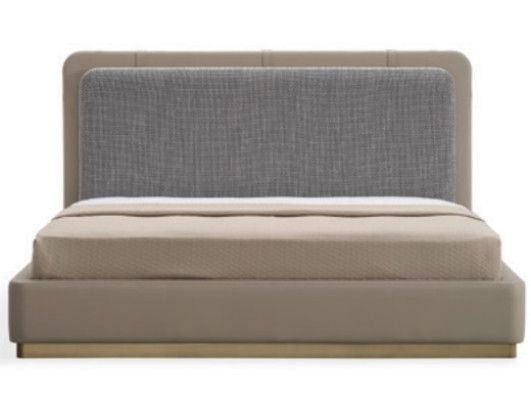 Bedroom Set Luxury Complete's Bed +2x Bedside tables 3-piece Modern Set