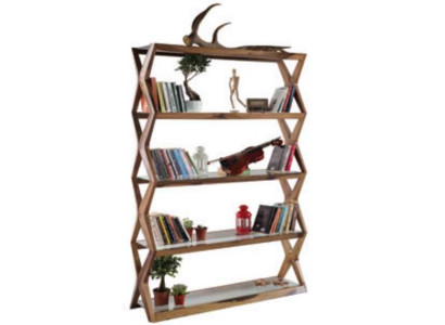Bookshelf Modern Wood Shelf Wardrobe Office Designer Furnishings Shelves