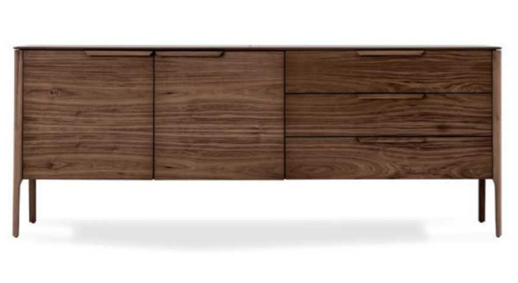 Sideboard Design Beige Luxury Dining room Set Chest of drawers with Wood Sidebaords