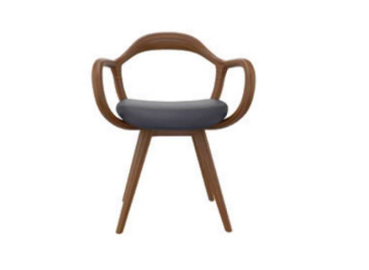 Chairs Living room Dining room Armchair Wooden chair with armrest Dining room Furniture