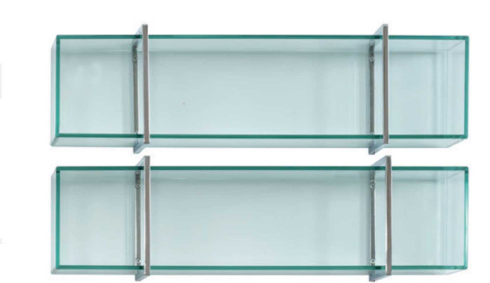 Living room TV lowboard with 2x Wall shelf Luxury Design Sideboarad Wall unit