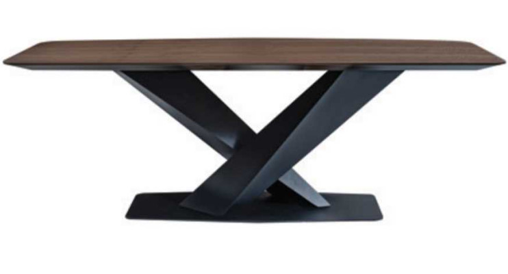Dining table Brown Dining room Tables Modern Luxury Table Elegant design
