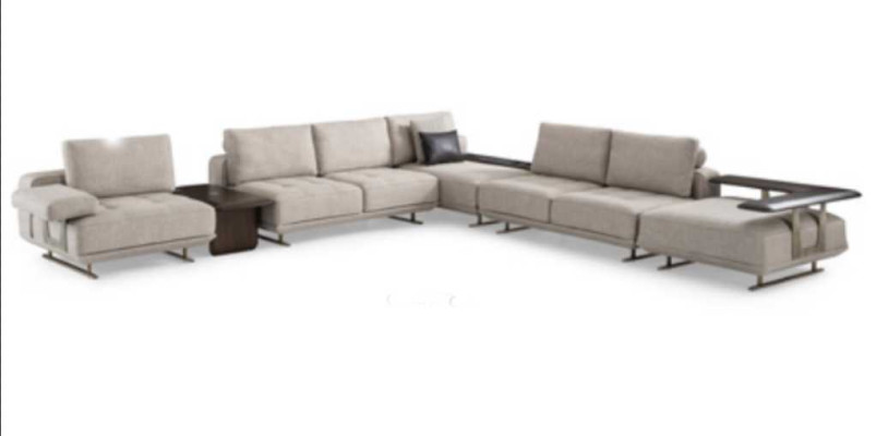Living landscape L-shape Corner sofa Couch Design Upholstery Suite Sofa Corner new