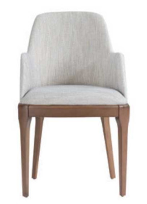 Chair Wood Luxury Modern Design Recliner White Dining room Furniture