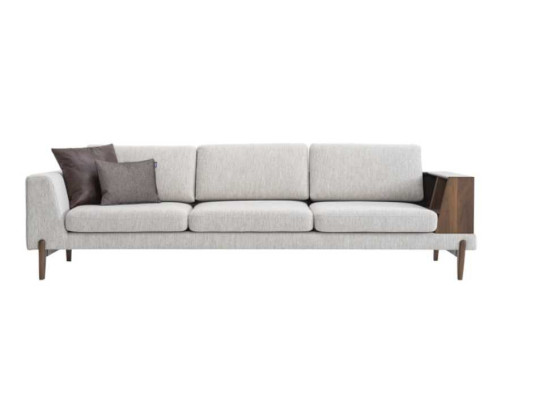 Living room Set 2x Sofa Armchair Coffee table Sofa set Sets Couches Furniture