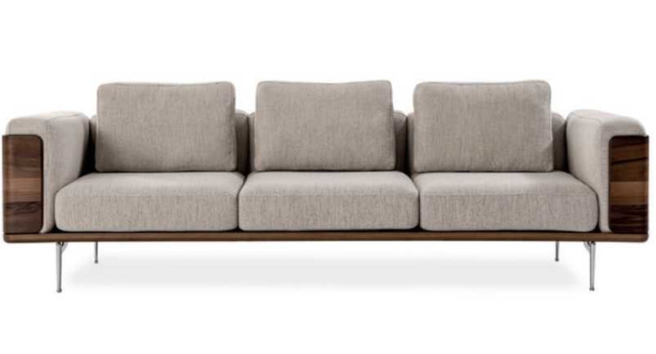 Living room set luxury modern design 2x sofas with armchair sofa set