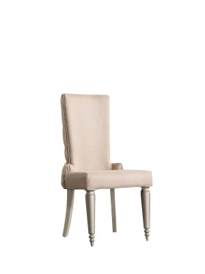 Beiger Chair Dining room furniture Wooden chairs Designer Chairs Upholstered furniture