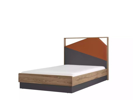 Childrens bed Bed 120 cm Bed frame e Childrens room Wood bed frame Gray