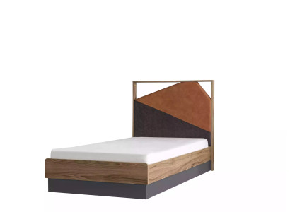 Childrens bed Bed 100 cm Bed frame e Childrens room Wood bed frame Gray